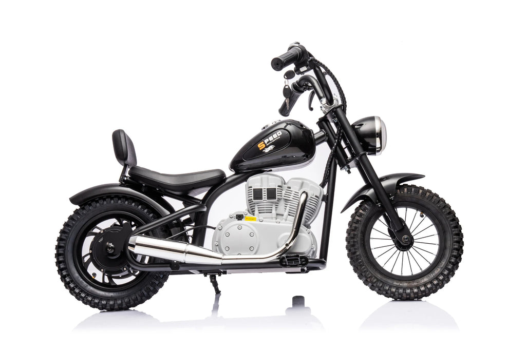 Chopper elektromos motor 36V - fekete