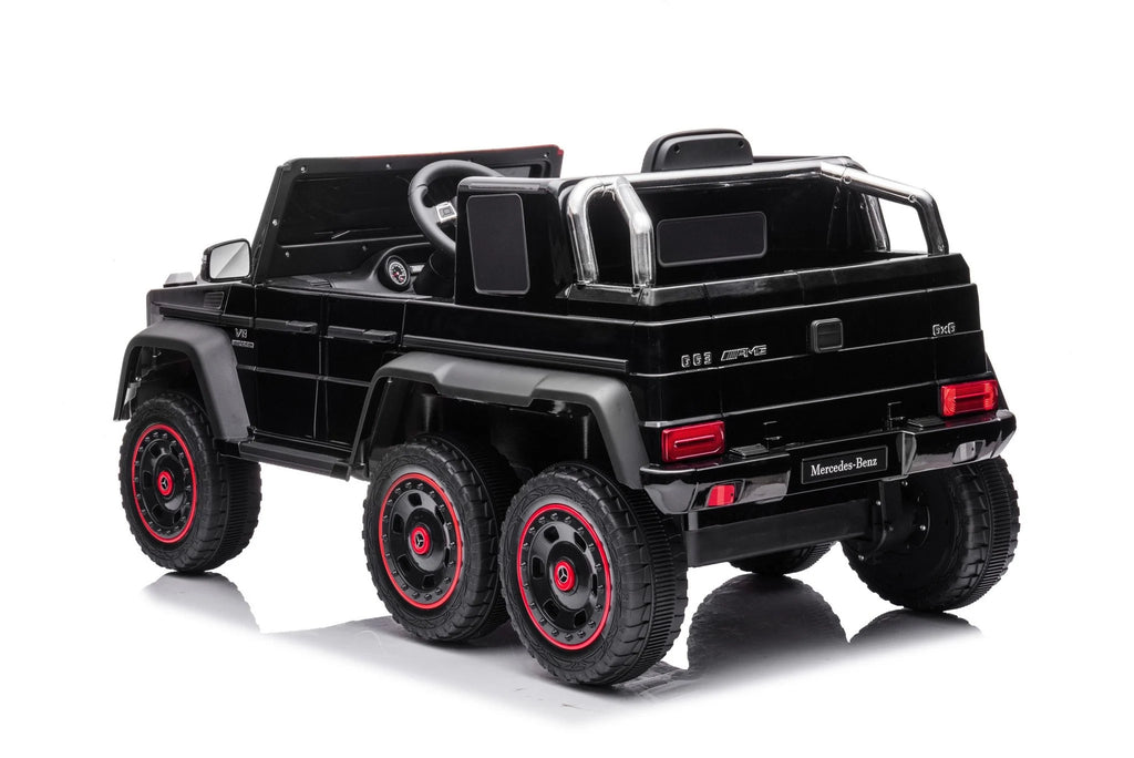 Mercedes G63 6X6 AMG 12V - fekete