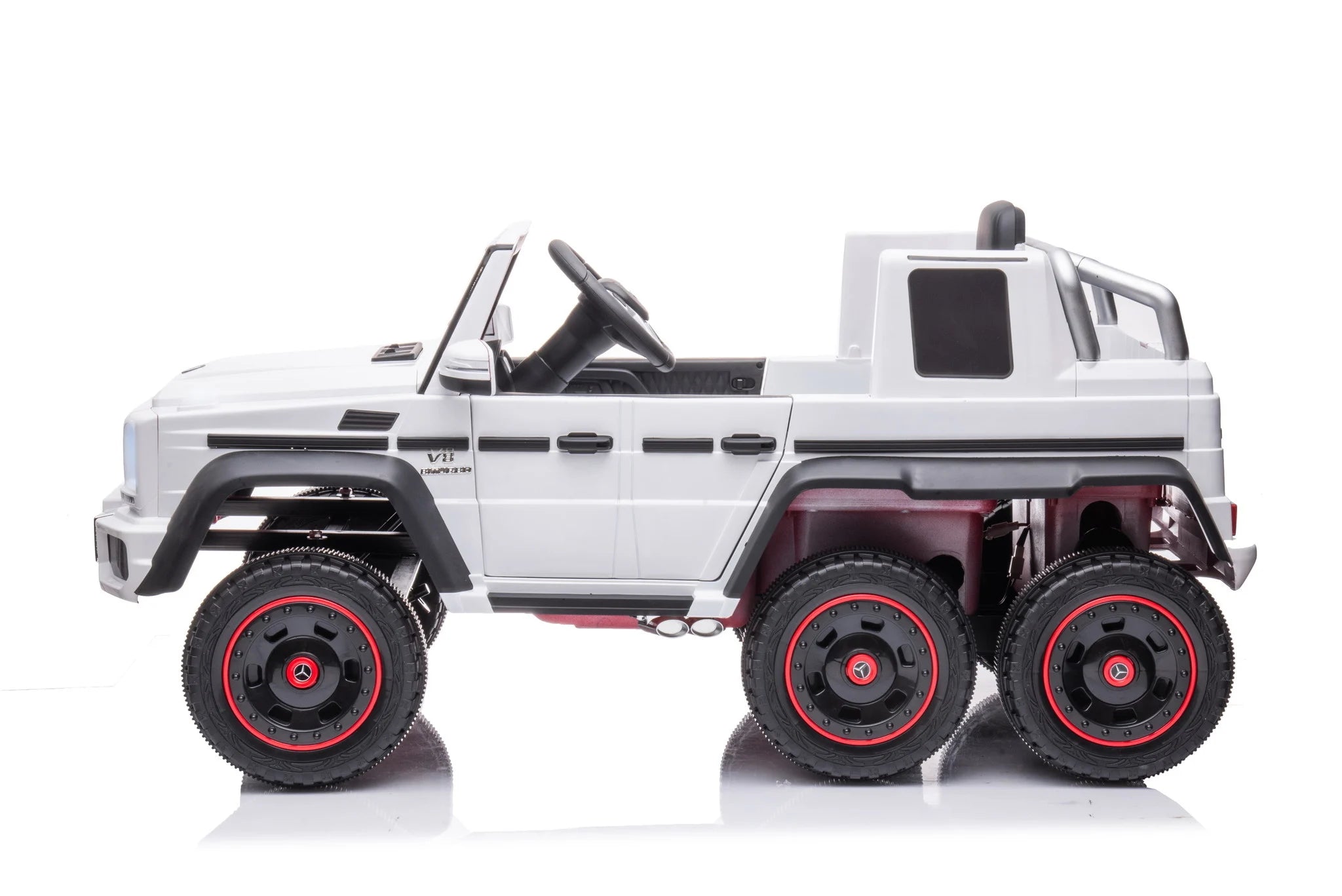 Mercedes G63 6X6 AMG 12V - fehér