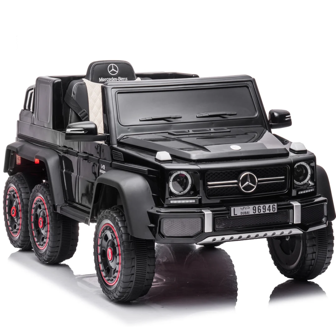 Mercedes G63 6X6 AMG 12V - fekete