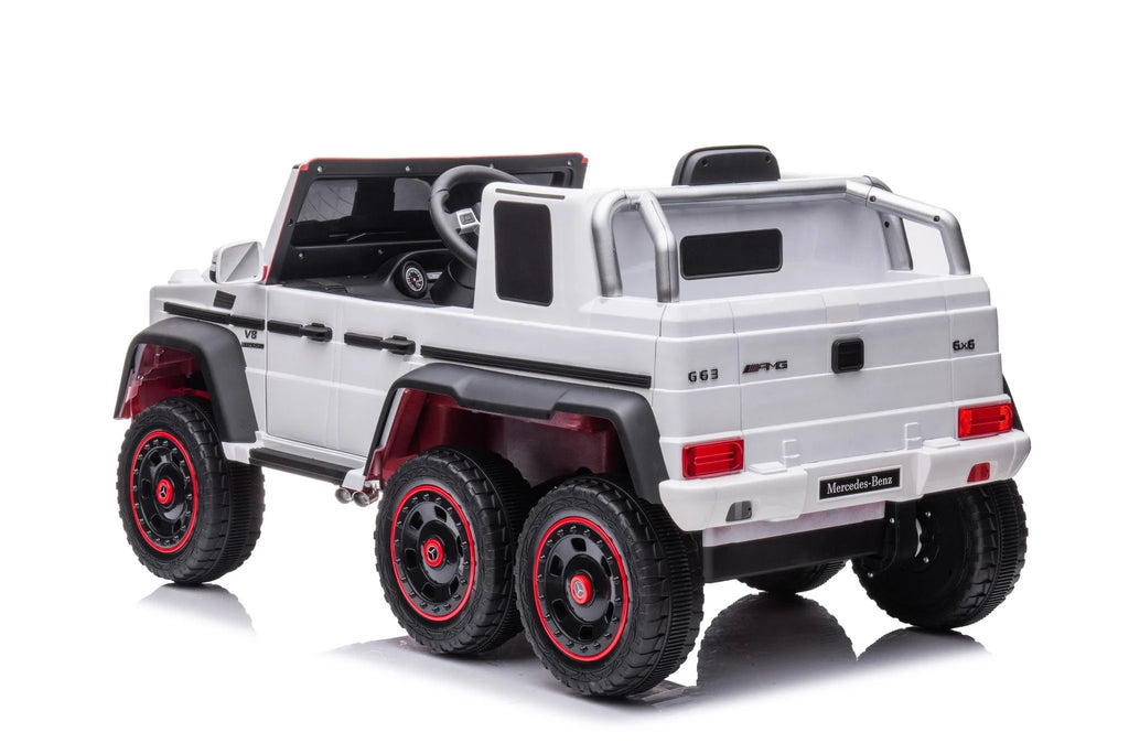 Mercedes G63 6X6 AMG 12V - fehér