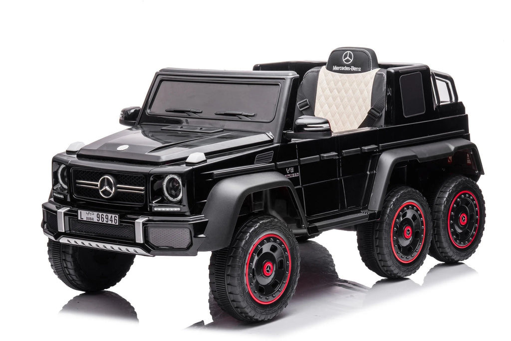 Mercedes G63 6X6 AMG 12V - fekete