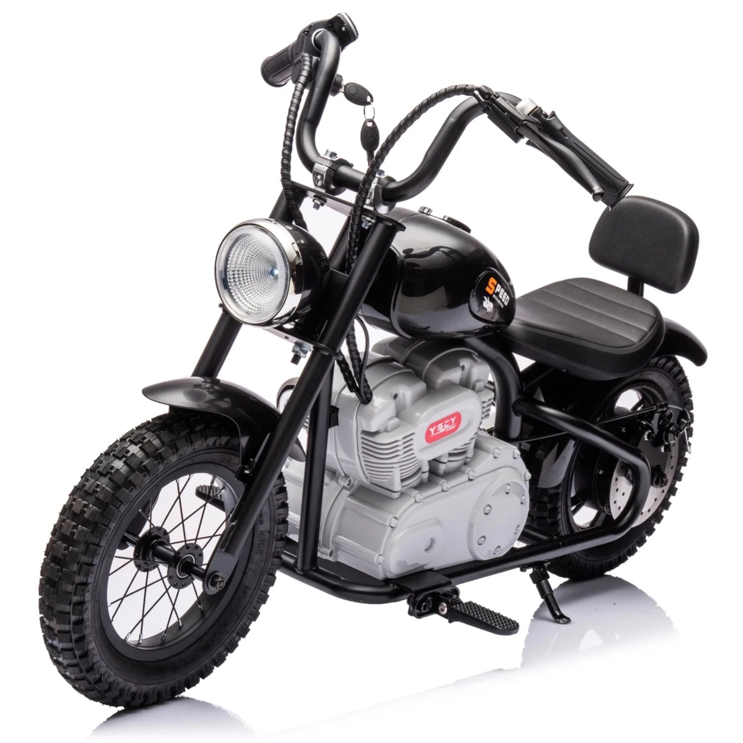 Chopper elektromos motor 36V - fekete