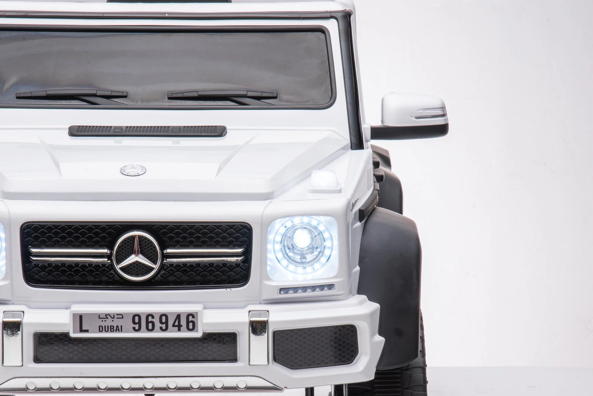 Mercedes G63 6X6 AMG 12V - fehér