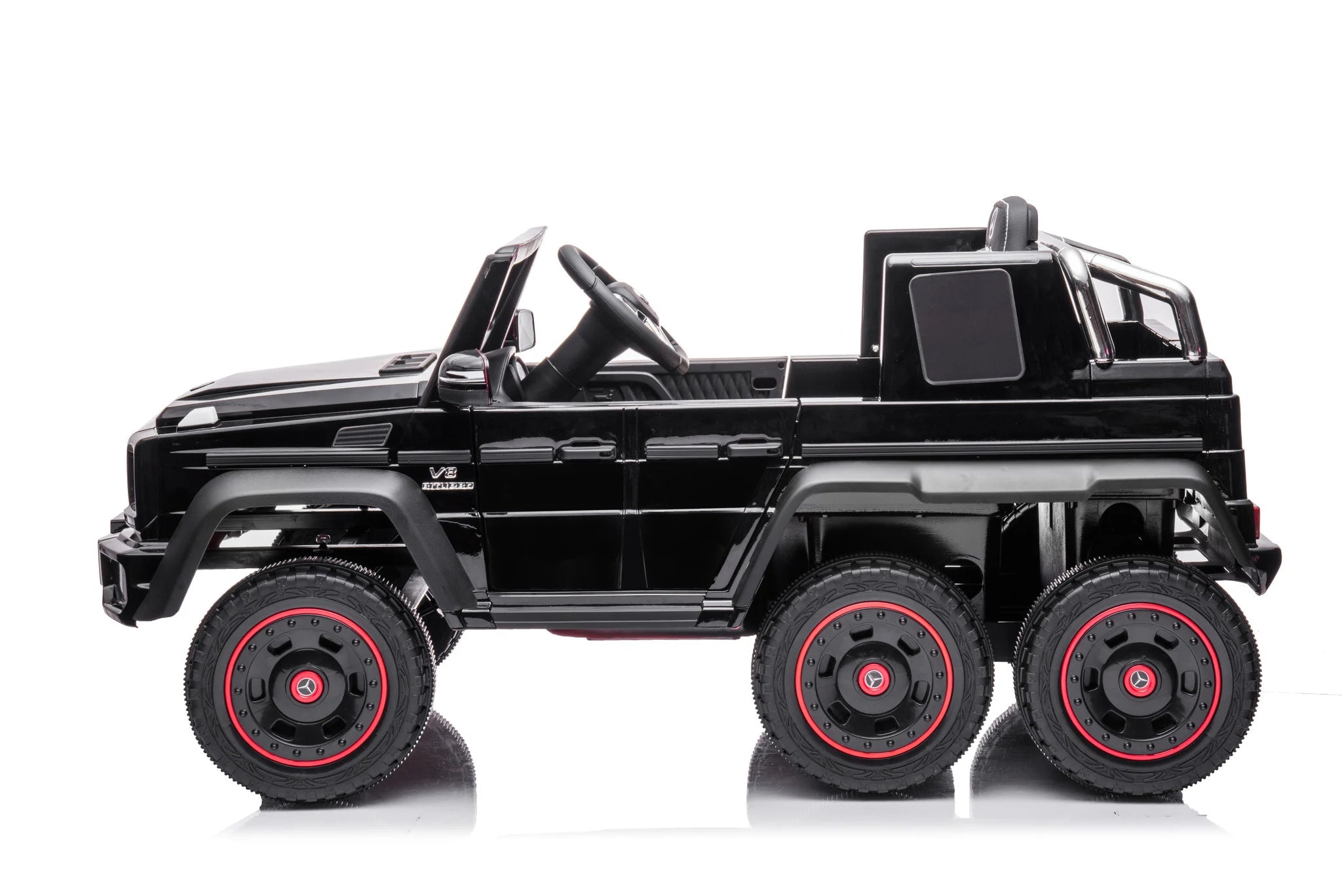 Mercedes G63 6X6 AMG 12V - fekete