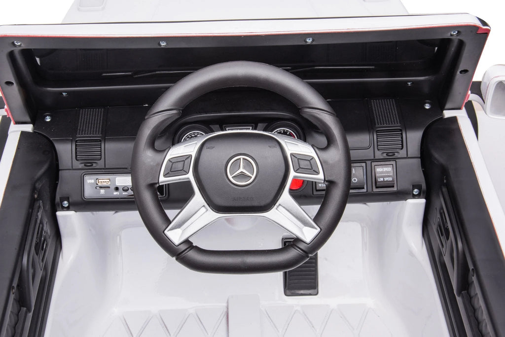 Mercedes G63 6X6 AMG 12V - fehér
