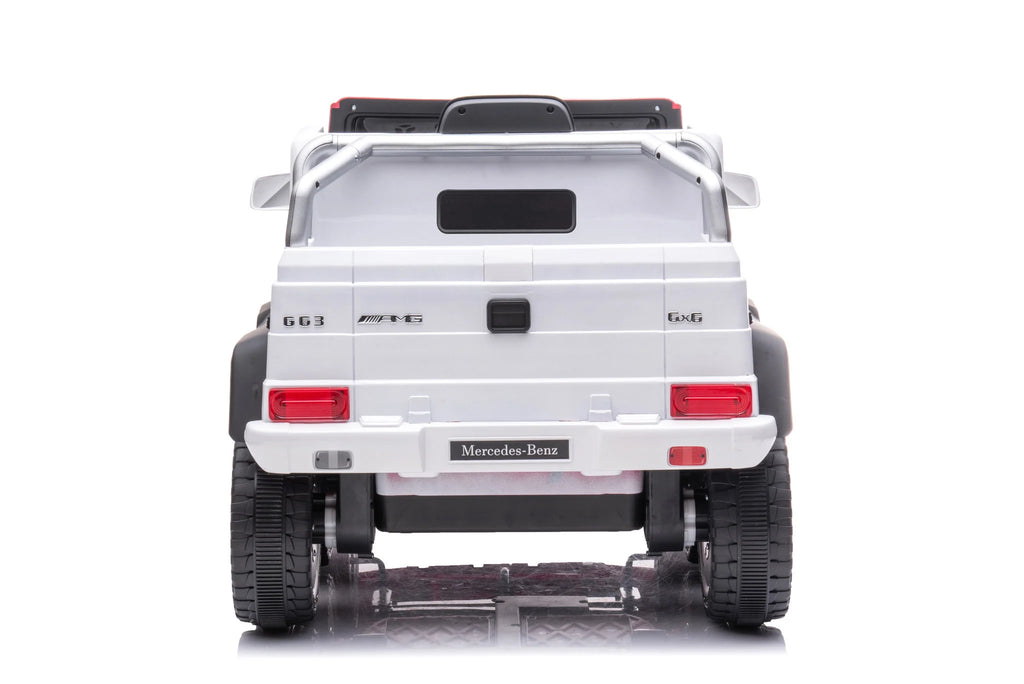 Mercedes G63 6X6 AMG 12V - fehér