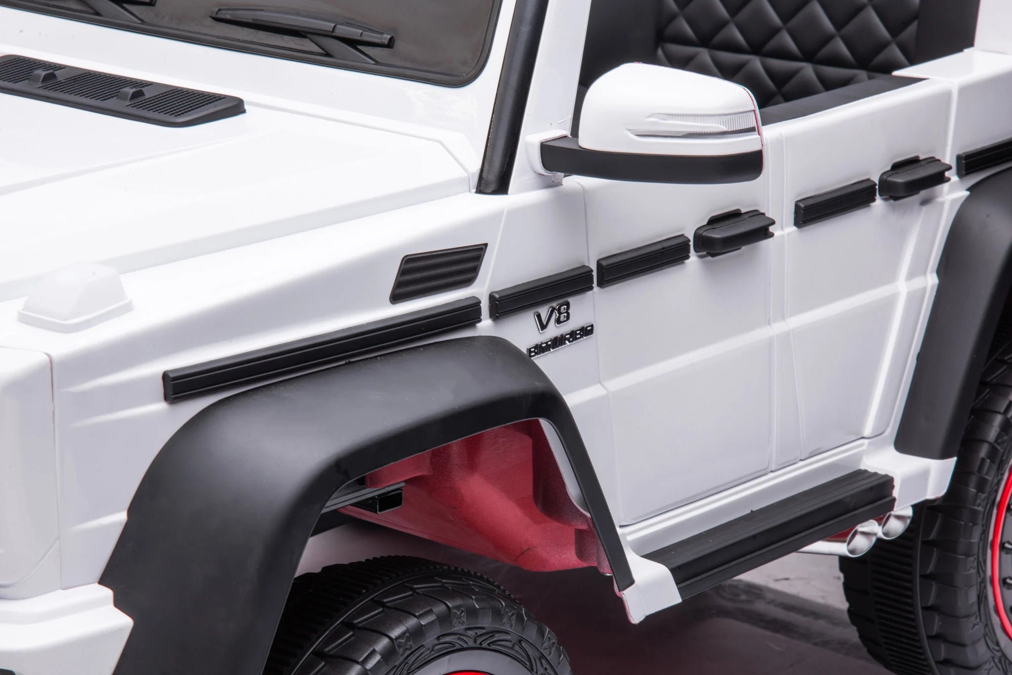 Mercedes G63 6X6 AMG 12V - fehér