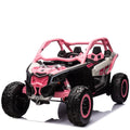 CAN-AM Maverick 24V elektromos buggy - rózsaszín